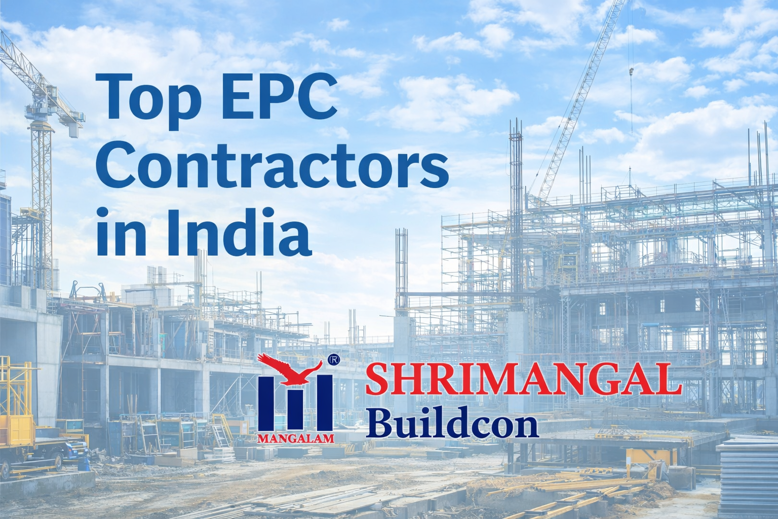 EPC contractors in India construction site by Shrimangal Buildcon showcasing industrial and warehouse project development
